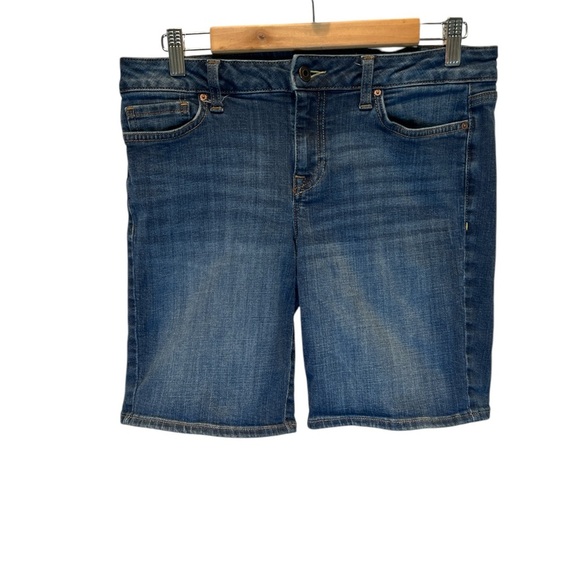 Tommy Hilfiger Women’s Blue Denim Shorts Sz 4 - Picture 6 of 6